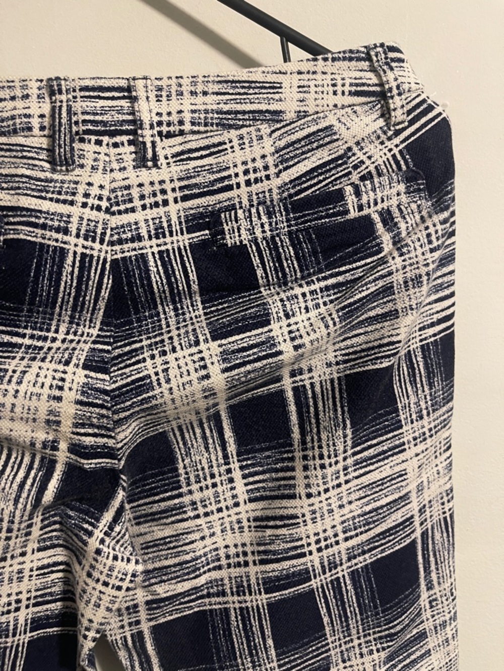Paul Stuart Woman’s Japanese Plaid Cotton Pants - Picture 5 of 7